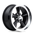 US Mag 1PC U107 Standard 17x8 Gloss Black Wheel with 5x114.3 Bolt Pattern and 72.56mm Center Bore