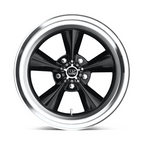 US Mag 1PC U107 Standard 15x7 Gloss Black Wheel with -5 Offset and 5x120.65 Bolt Pattern