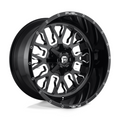 Fuel 1PC D611 Stroke 20x10 Gloss Black Milled Wheel with -19 Offset and 6x135/6x139.7 Bolt Pattern