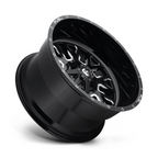 Fuel 1PC D611 Stroke 20x9 Wheel with Gloss Black Milled Finish and 6x135/6x139.7 Bolt Pattern