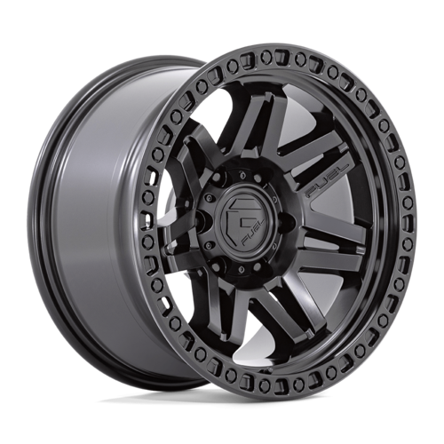 Fuel 1PC D810 SYNDICATE 17-Inch Blackout Off-Road Wheel with 6x135 Bolt Pattern and +1 Offset