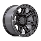 Fuel 1PC Syndicate 17x9 Blackout Off-Road Wheel with 6x139.7 Bolt Pattern