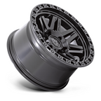Fuel 1PC Syndicate 17x9 Blackout Off-Road Wheel with 6x139.7 Bolt Pattern