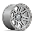 Fuel 1PC Syndicate 17x9 Aluminum Wheel with -12 Offset and Silver Platinum Finish