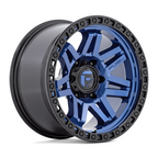 Fuel 1PC D813 SYNDICATE 17x9 Dark Blue with Black Ring Wheel with -12 Offset and 6x139.7 Bolt Pattern