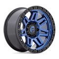 Fuel 1PC D813 SYNDICATE 17x9 Inch Dark Blue with Black Ring Wheel