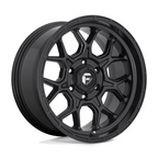 Fuel 1PC D670 TECH 17x9 Matte Black Wheel with 6x139.7 Bolt Pattern and 106.10 Center Bore