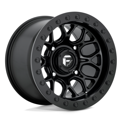 Fuel UTV D916 Tech Matte Black 15x10 Beadlock Wheel with 4x137 Bolt Pattern
