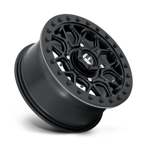 Fuel UTV D916 TECH Matte Black 15x7 Beadlock Wheel with 4x137 Bolt Pattern and 38mm Offset