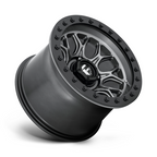 Fuel UTV D919 Tech 15x10 Matte Gunmetal Black Beadlock Wheel with 4x137 Bolt Pattern