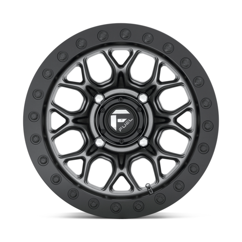 Fuel UTV D919 Tech 15x10 Matte Gunmetal Black Beadlock Wheel with 4x156 Bolt Pattern and 132mm Center Bore