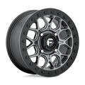 Fuel UTV D919 Tech 15x7 Matte Gunmetal Black Beadlock Wheel with 4x156 Bolt Pattern and +38 Offset