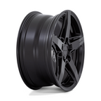 Niche 1PC M269 Teramo 18x8 Matte Black Wheel with 5x112 Bolt Pattern and +42 Offset