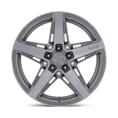 Niche 1PC M270 Teramo 18x8 Alloy Wheel with 5x112 Bolt Pattern and +30 Offset