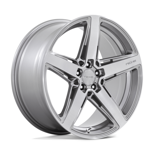 Niche 1PC M270 Teramo 20x9 Wheel with 5x120 Bolt Pattern and Anthracite Brushed Finish