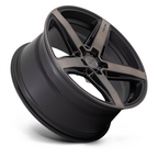 Niche 1PC M271 Teramo 20x9 Matte Black with Double Dark Tint Face Wheel - 5x114.3 Bolt Pattern +42 Offset