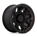 Fuel 1PC D824 Traction 20x9 Matte Black Wheel with 5x127 Bolt Pattern and +1 Offset
