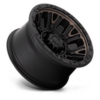 Fuel 1PC D824 Traction 17x9 Matte Black Wheel with -12 Offset and 6x139.7 Bolt Pattern