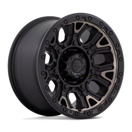 Fuel 1PC D824 Traction 17x9 Matte Black Wheel with 6x120 Bolt Pattern and 67.06 Center Bore