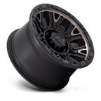 Fuel 1PC D824 TRACTION 17x9 Matte Black Wheel with 6x135 Bolt Pattern and 87.10mm Center Bore