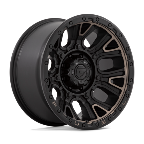Fuel 1PC D824 Traction 20x10 Matte Black with Double Dark Tint Wheel with 8x180 Bolt Pattern and -18 Offset