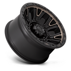 Fuel 1PC D824 Traction 20x10 Matte Black with Double Dark Tint Wheel with 8x180 Bolt Pattern and -18 Offset