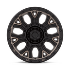 Fuel 1PC D824 Traction 20x9 Matte Black Wheel with 6x135 Bolt Pattern and 87.10 Center Bore