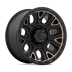 Fuel 1PC D824 Traction 20x9 Matte Black Wheel with 8x165.1 Bolt Pattern and +1 Offset