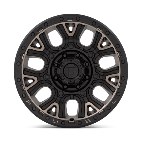 Fuel 1PC D824 Traction 20x9 Matte Black Wheel with 8x165.1 Bolt Pattern and +1 Offset