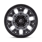 Fuel 1PC D825 Traction 17x9 Matte Gunmetal Wheel with Black Ring, 5x127 Bolt Pattern, 71.50 Center Bore