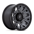 Fuel 1PC D825 Traction 17x9 Matte Gunmetal Wheel with Black Ring and 6x139.7 Bolt Pattern