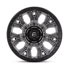 Fuel 1PC D825 Traction 20x10 Matte Gunmetal Wheel with Black Ring for 6x139.7 Bolt Pattern and -18 Offset