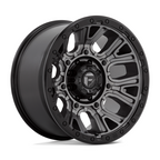 Fuel 1PC D825 Traction 20x10 Matte Gunmetal Wheel with Black Ring, 8x180 Bolt Pattern, -18 Offset