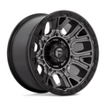 Fuel 1PC D825 Traction 20x10 Matte Gunmetal Wheel with Black Ring and -18 Offset
