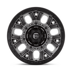 Fuel 1PC D825 Traction 20x10 Matte Gunmetal Wheel with Black Ring and -18 Offset