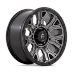 Fuel 1PC D825 Traction 20x9 Matte Gunmetal Wheel with Black Ring and 6x139.7 Bolt Pattern