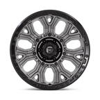 Fuel 1PC D825 Traction 20x9 Matte Gunmetal Wheel with Black Ring and 6x139.7 Bolt Pattern