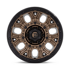 Fuel 1PC D826 Traction 17x9 Matte Bronze with Black Ring Wheel