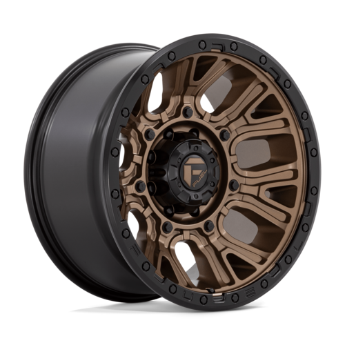 Fuel 1PC D826 TRACTION 20x10 Matte Bronze with Black Ring Wheel - 8x180 Bolt Pattern, -18 Offset