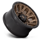 Fuel 1PC D826 Traction 20x10 Matte Bronze with Black Ring - 8x170 Bolt Pattern, -18 Offset