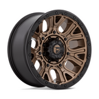 Fuel 1PC D826 Traction 20x9 Matte Bronze with Black Ring Wheel