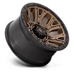 Fuel 1PC D826 Traction 20x10 Matte Bronze with Black Ring Wheel
