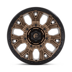 Fuel 1PC D826 Traction 20x10 Matte Bronze with Black Ring Wheel