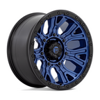 Fuel 1PC D827 Traction 20x10 Inch Dark Blue with Black Ring Off-Road Wheel