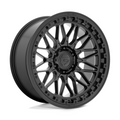 Fuel 1PC D757 Trigger 17x9 Matte Black Wheel with 5x127 Bolt Pattern and -12 Offset