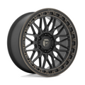 Fuel 1PC D759 Trigger Matte Black Dark Tint 17x9 Wheel with 6x139.7 Bolt Pattern and +1 Offset