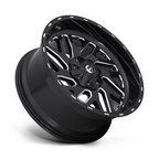 Fuel 1PC Triton 22x10 Inch Gloss Black Milled Off-Road Wheel with -19 Offset and 6x135/139.7 Bolt Pattern