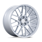 TSW Daytona 19x9.5 Gloss Silver Wheel with 5x112 Bolt Pattern and +25 Offset
