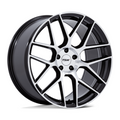 TSW LASARTHE 20x10.5 Inch Gloss Black Machined Wheel with 5x112 Bolt Pattern and 38mm Offset