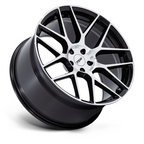 TSW LASARTHE 20x10.5 Inch Gloss Black Machined Wheel with 5x112 Bolt Pattern and 38mm Offset